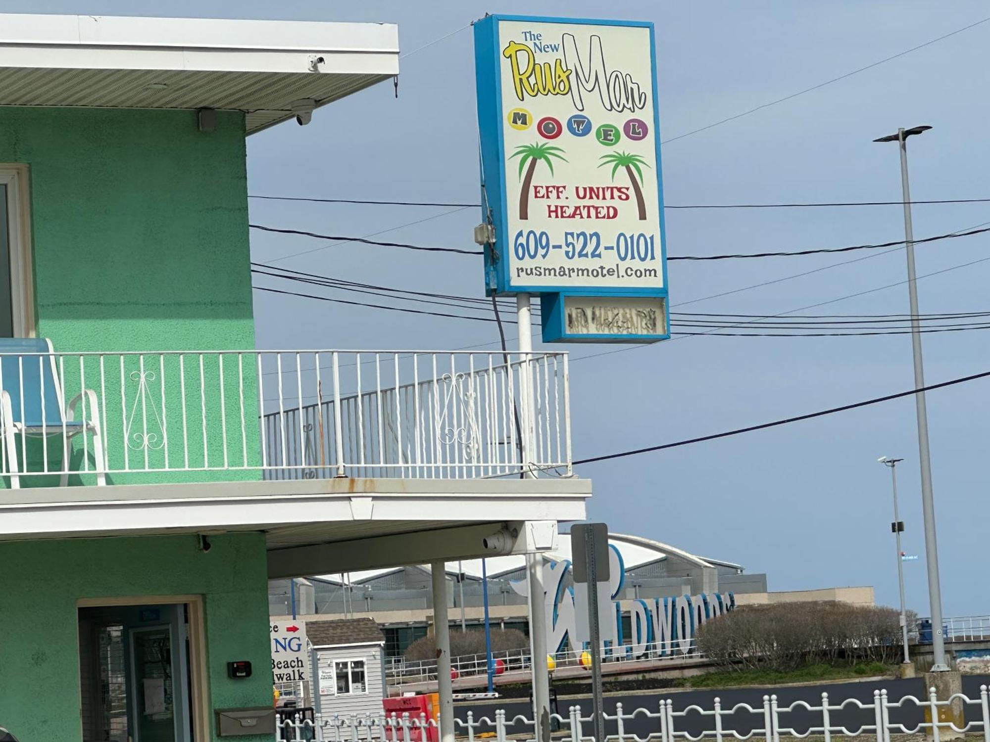 Rus Mar Motel Wildwood Beach & Boardwalk ภายนอก รูปภาพ