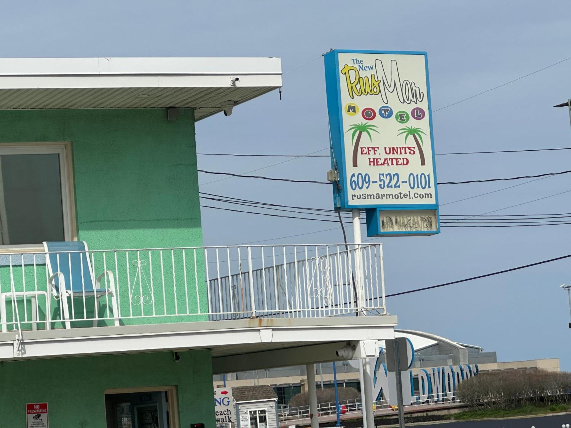Rus Mar Motel Wildwood Beach & Boardwalk ภายนอก รูปภาพ